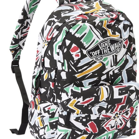 Vans Handbags - Vans OLD SKOOL Off The Wall Backpack NEW Realm Abstract School Bag …